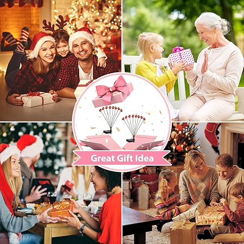 Miniatura 2 de Nacome Luces solares de jardín de mariquita para exterior luz impermeable para exteriores para decoración de jardín, patio, patio, paisaje, luces