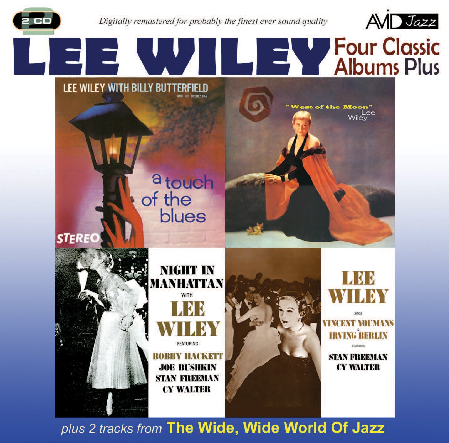 Four Classic Albums Plus (Night In Manhattan / Lee Wiley Sings Vincent Youmans & Irving Berlin / West Of The Moon / A Touch Of The Blues)