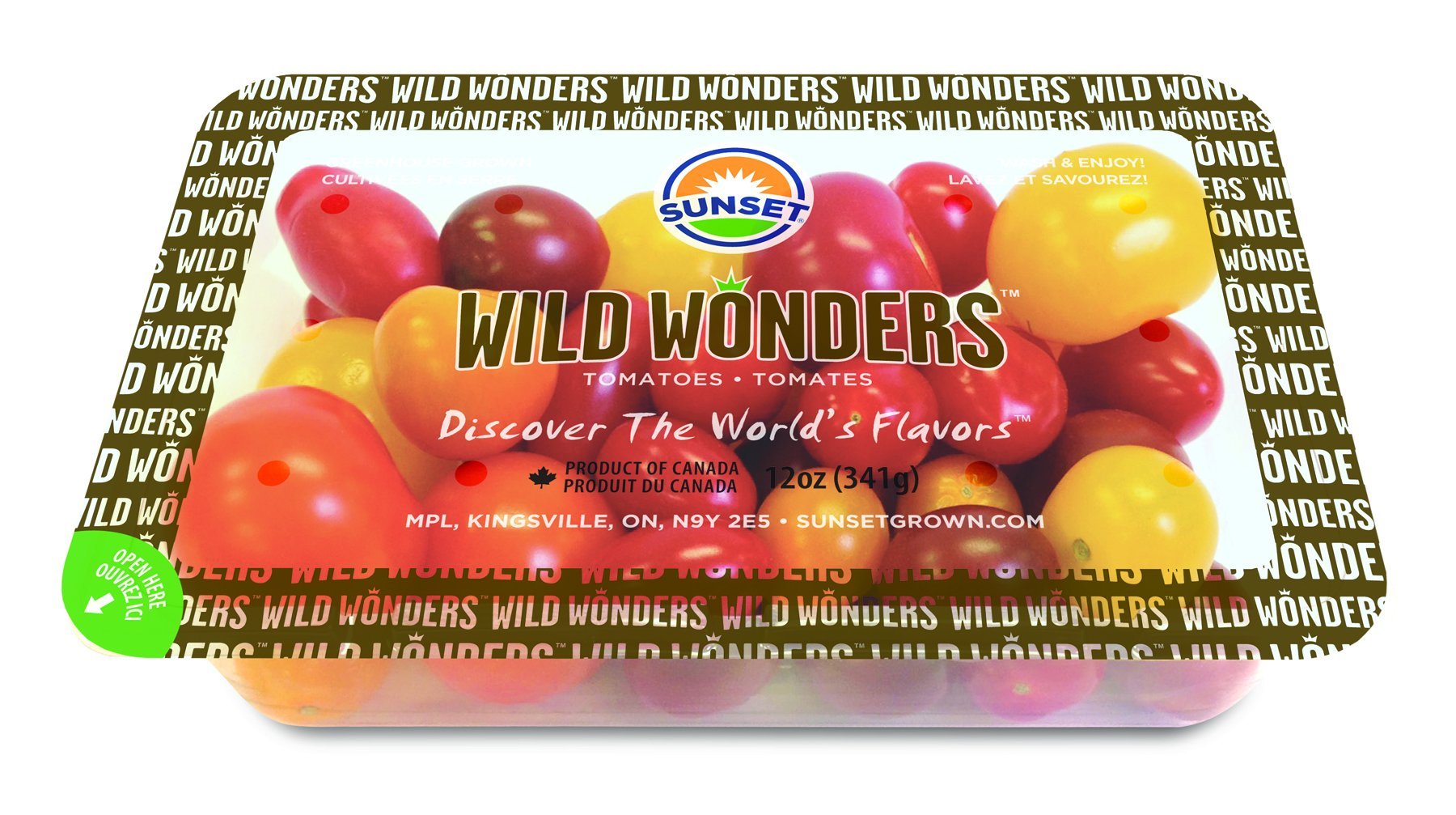 Amazon.com: Sunset Wild Wonders Tomatoes, 12oz : Grocery & Gourmet Food