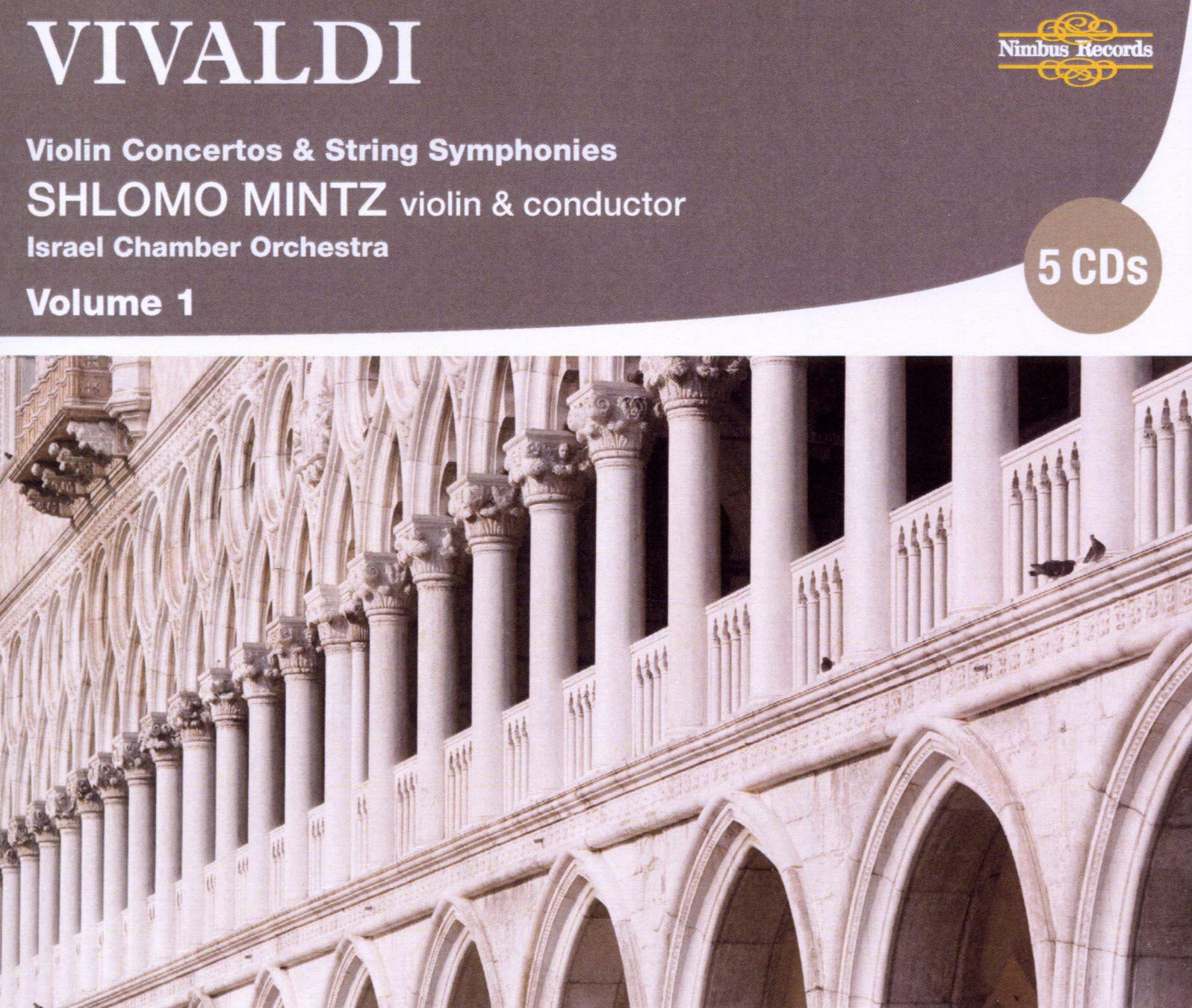 Violin Concertos; Symphonies [Audio CD] VIVALDI,ANTONIO