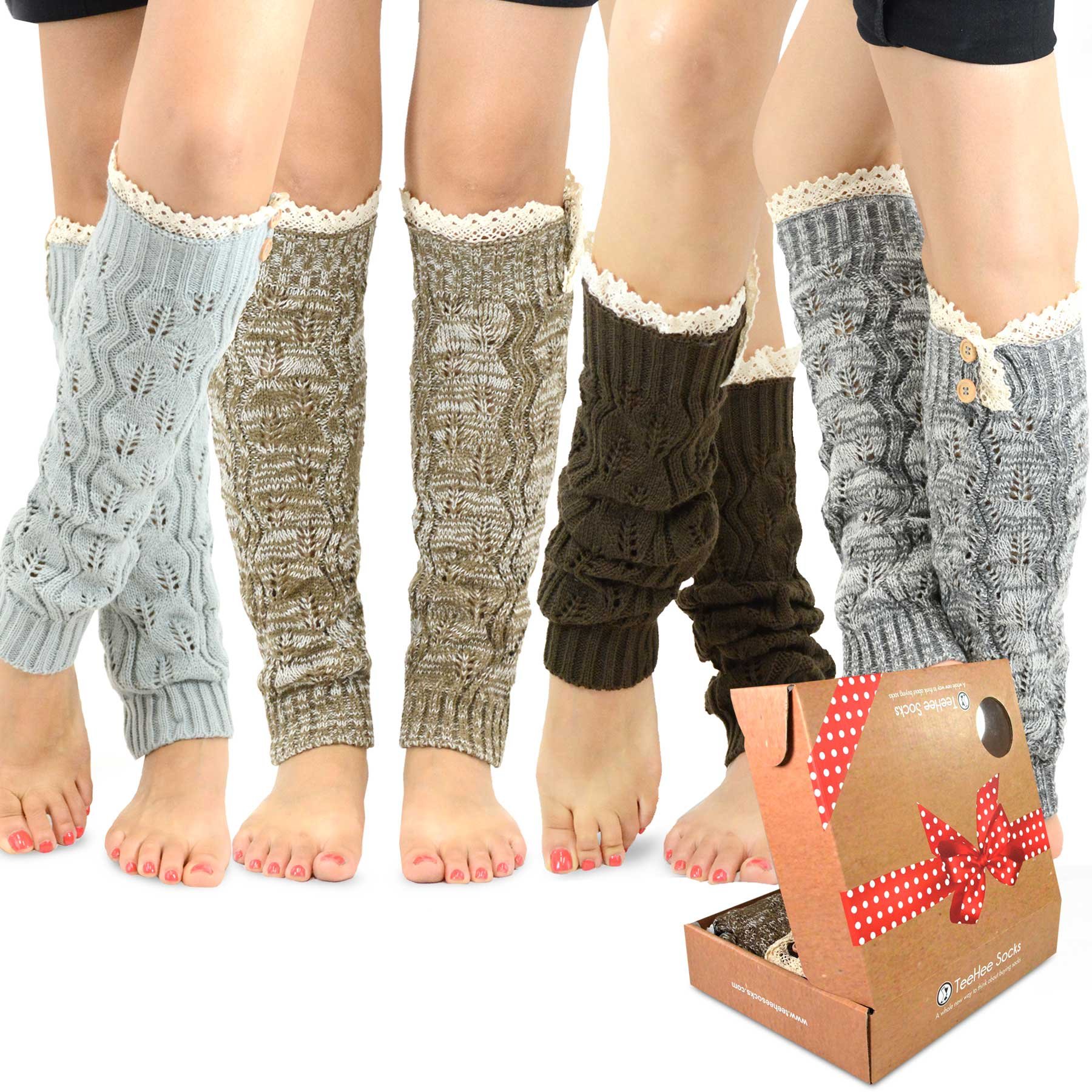 Crocheted Leg Warmers Crochet For Beginners