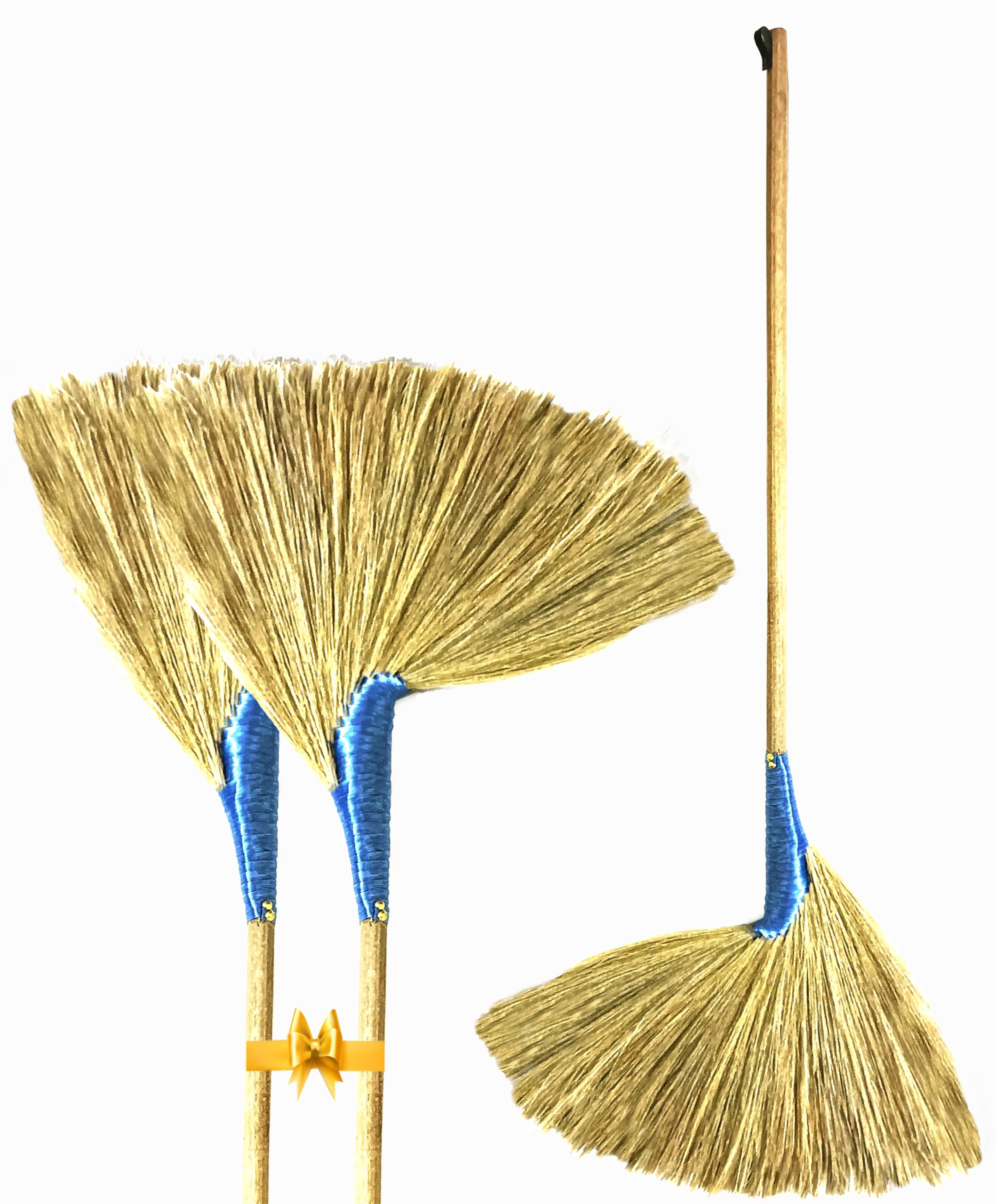 MS Diamond Less Dust Vietnam Broom, Long Handle Wooden Broomstick for Floor Cleaning Grass Weight-250g (PACK of 2) (B0CSZB51QM) Amazon Price History, Amazon Price Tracker