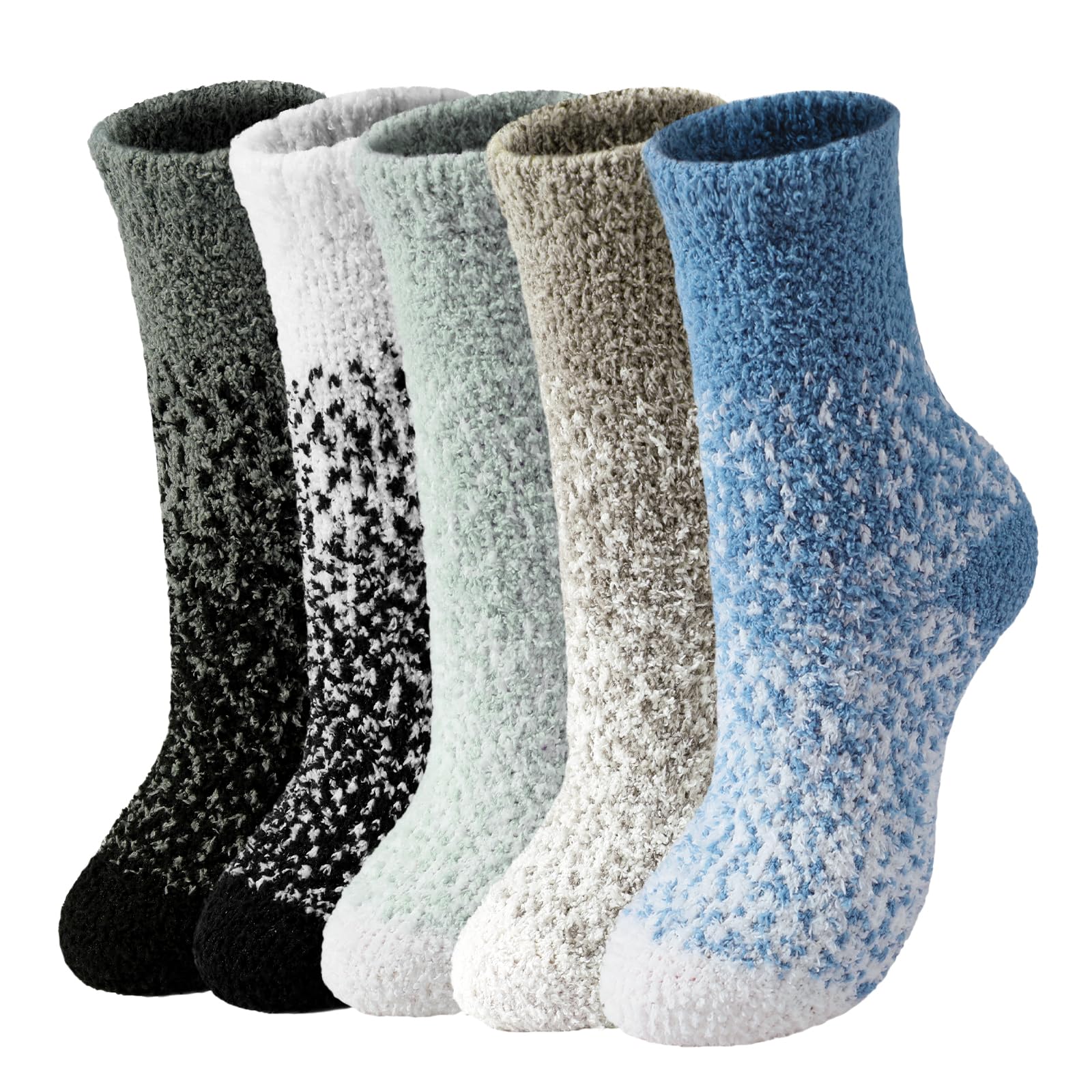 PlenealFuzzy Socks for Women - Fluffy Sock Women, Winter Warm Cozy Sock for Womens Slipper Socks