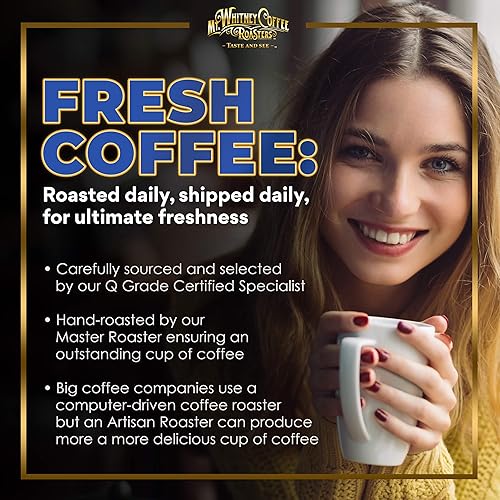 Miniatura 5 de Mt. Whitney Colombia Monte Sierra - Café orgánico bajo en ácido (grano entero, 2 libras)