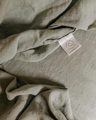 Miniatura 4 de Delilah Home Sustainable Living Sábanas de cáñamo 100% orgánico, tamaño individual XL, certificadas por GOTS y Vegan.org, fabricadas con orgullo en