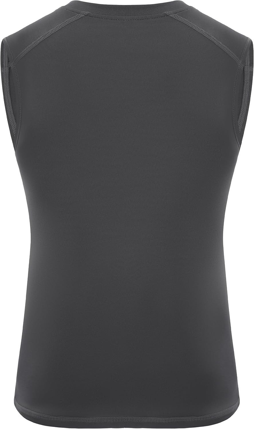 Roadbox Boys Sleeveless Compression Shirts, Youth Quick-Dry Football Undershirt, Athletic Tank Tops for Basketball Sports - Image 3