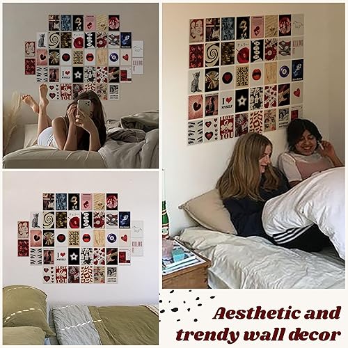 Miniatura 3 de 97 Decor Pósteres de decoración de habitación de Downtown Girl, 40 piezas, kit de collage estético de pared para niñas del centro, decoración retro