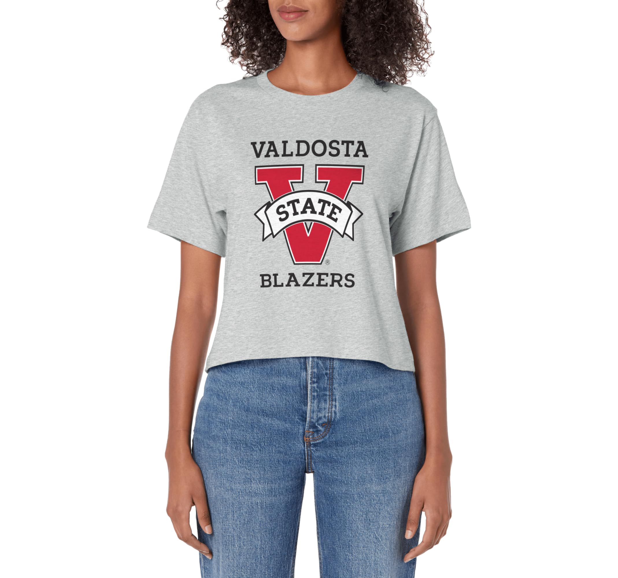 Valdosta State Blazers Icon Logo Officially Licensed Women's Crop Top