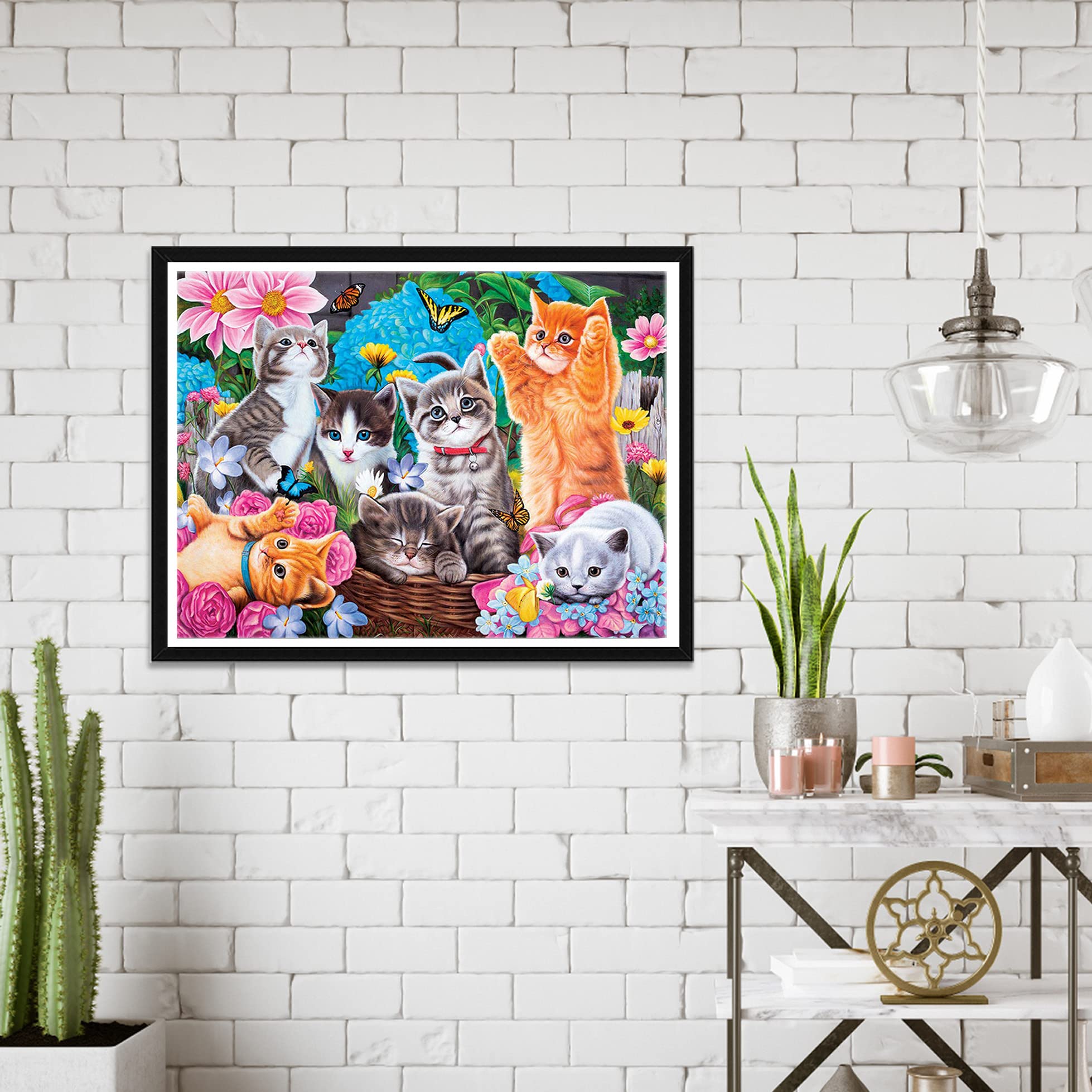 Wergund Diamond Painting Schildkröte – DIY Diamantbild 30x40 Cm Mit Runden Diamanten