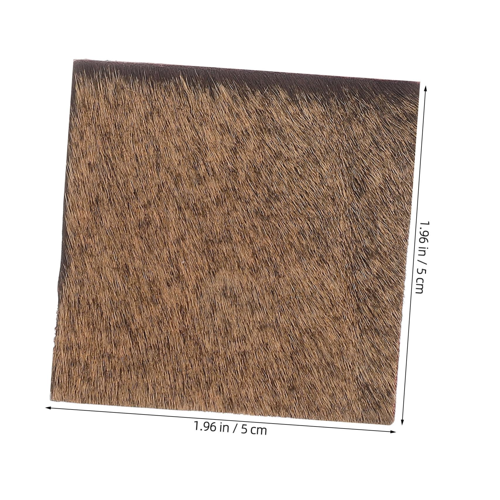 OHPHCALL Compound Arrow Rest Pad Cowhide Design for Traditional Recurve Bows and Quiet Shooting Accessory Brown