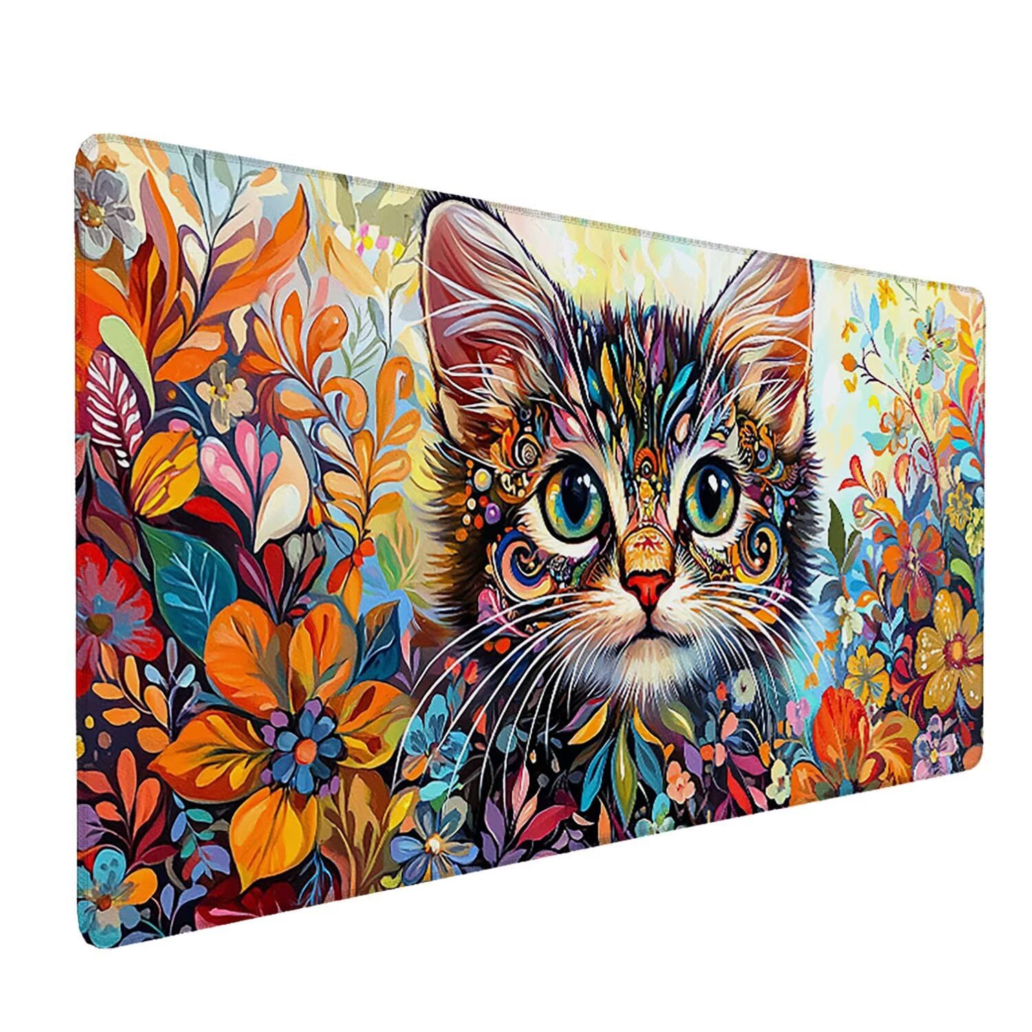 Podkładka pod mysz do gier, 1600 x 800 mm, XXL, duża gamingowa podkładka pod mysz, wodoodporna podkładka pod mysz, długa podkładka na biurko z przeszytymi krawędziami, mata na biurko z gumową podstawą