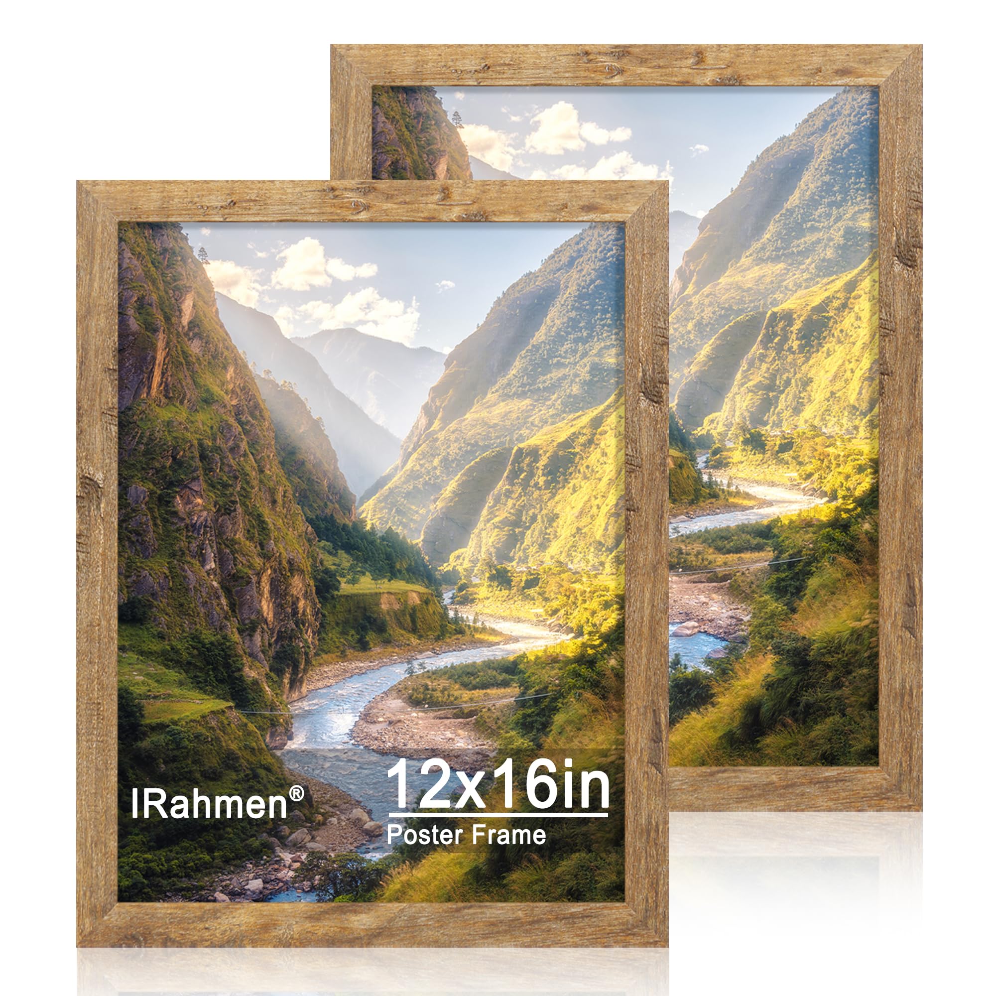 風景画 フレーム付き 50cm x 41cm×6cm 風景画 フレーム付き 50cm x 41cm×6cm 風景(ポスター)|アート＆フレーム|