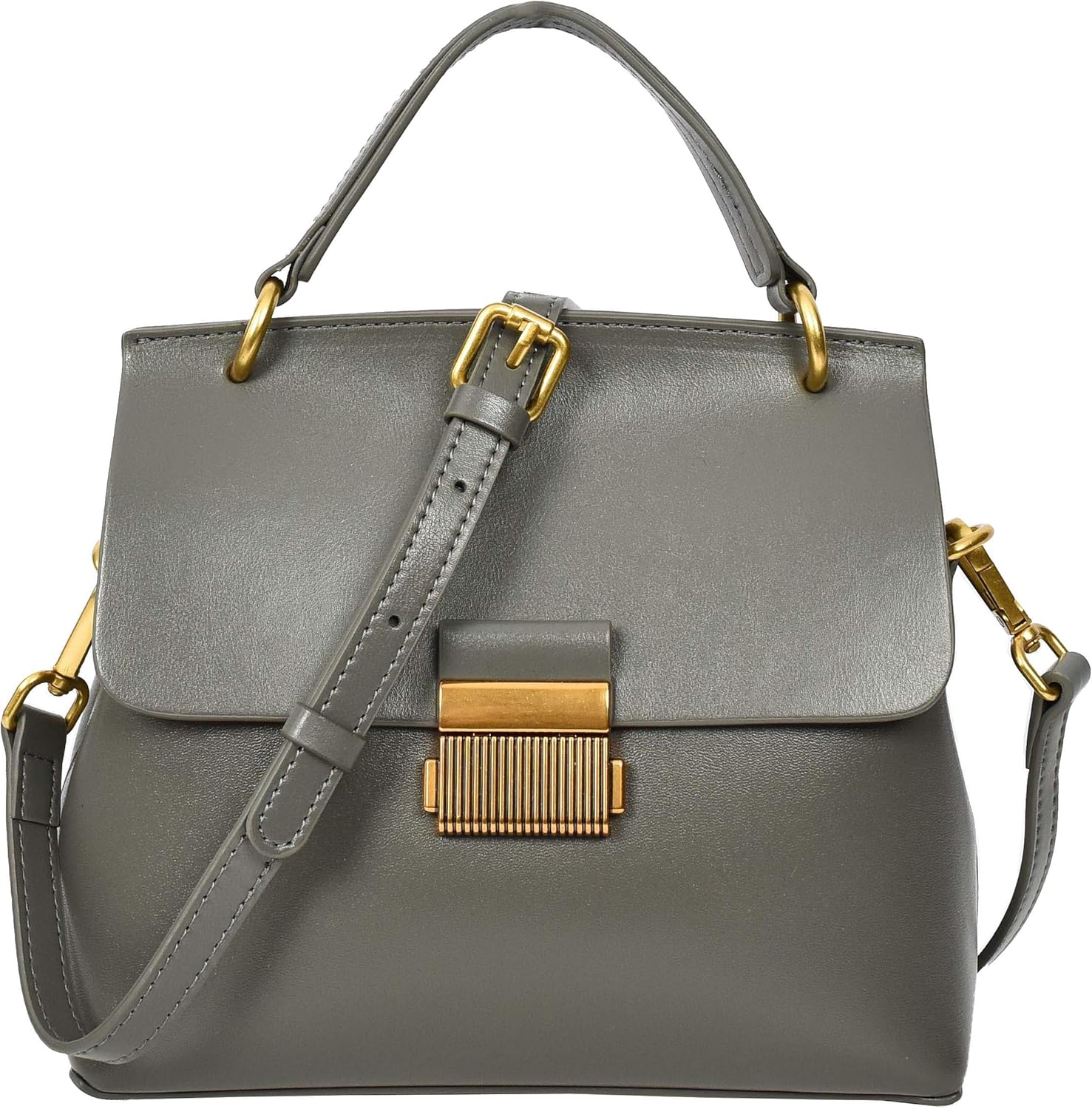 Womens Real Leather Handbag Small Cross Body Shoulder Bag Gabriella