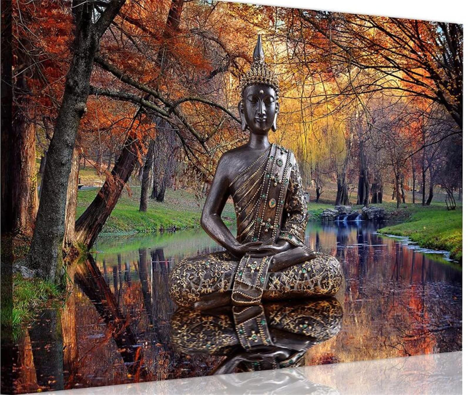 Kit Diamond Painting Reofrey: Buddha Bodhisattva 5D, Arte Fai Da Te 30x40cm