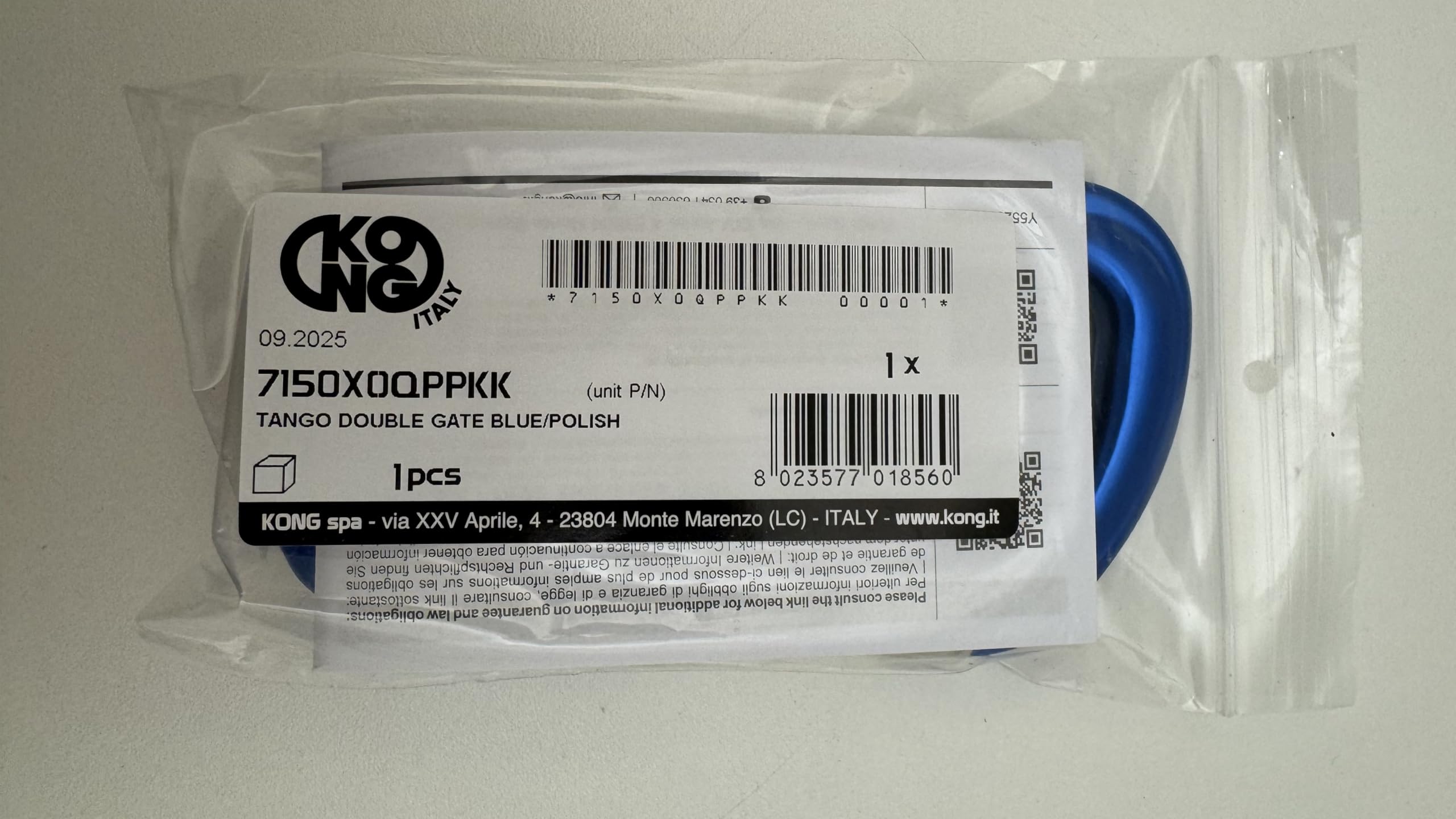 Amazon.co.jp: kong tango aluminum connector, blue/polished