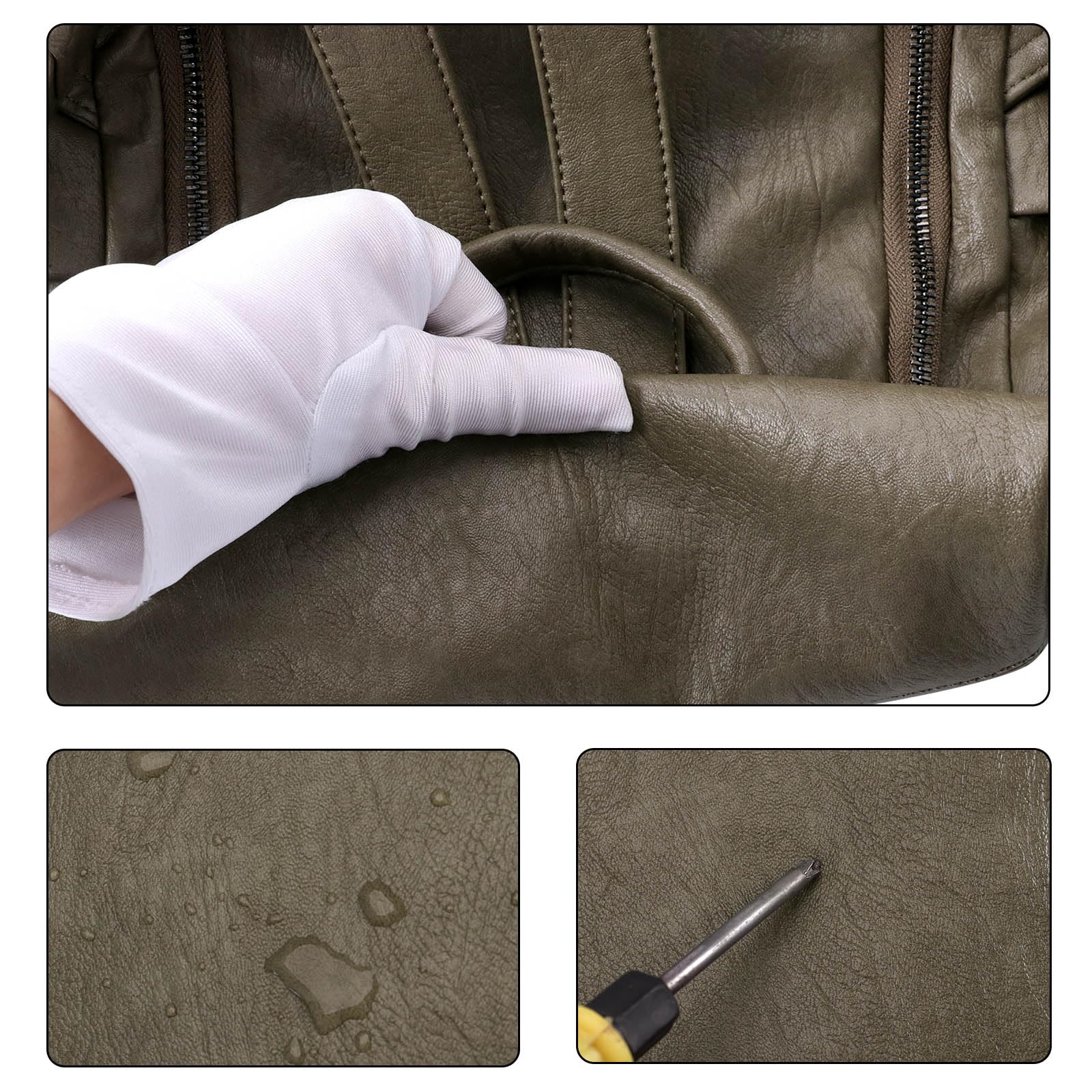 HUA ANGEL Moda Zaino Convertibile Borsa a Tracolla 2 In 1 Donna Antifurto Zainetto della Signora Impermeabile PU Pelle Zaino Leggero per Scuola Shopping Bicicletta da Viaggio Nella Vita Quotidiana