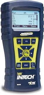 Bacharach Fyrite InTech Combustion Analyzer: Accurate O2, CO, Stack & Ambient Temp for HVAC