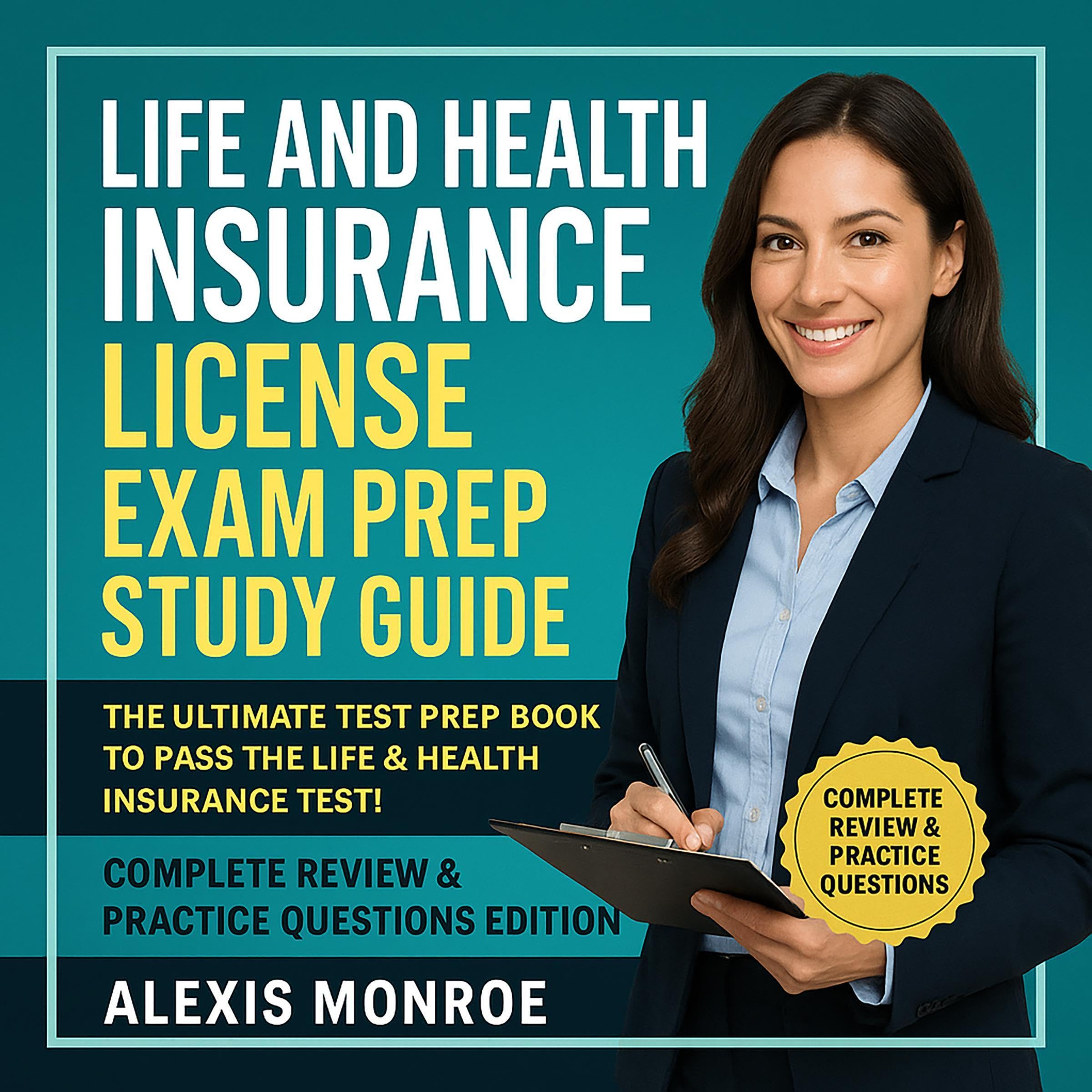 Cover art for Life and Health Insurance License Exam Prep Study Guide