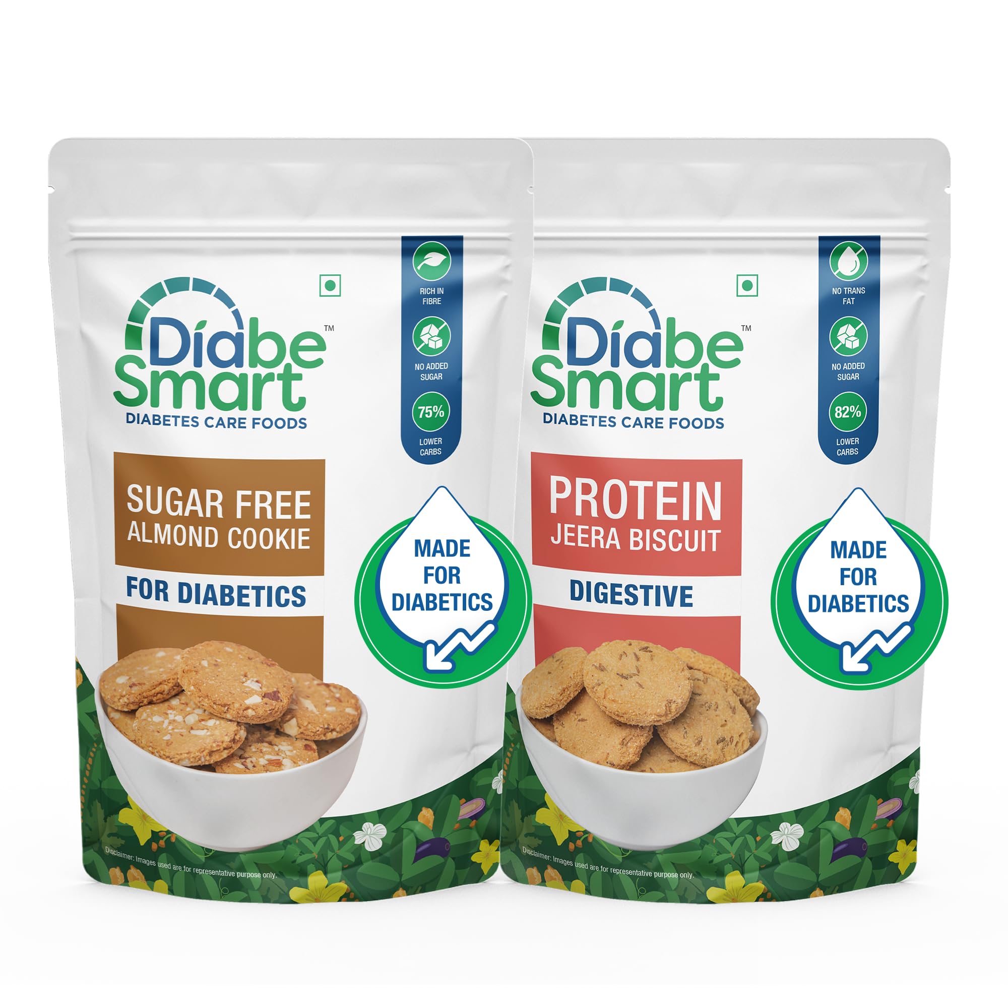 See full amazon price history chart for DiabeSmart Diabetic Cookies Combo (400g) | Sugar Free Biscuits for Diabetic | No Maida Digestive Biscuits with Ayurvedic Ingredients | Zero Sugar Diabetic Cookies | Healthy Diabetic Snacks DiabeSmart Diabetic Cookies Combo (400g) | Sugar Free Biscuits for Diabetic | No Maida Digestive Biscuits with Ayurvedic Ingredients | Zero Sugar Diabetic Cookies | Healthy Diabetic Snacks (B0D4V1R1LF) Amazon Price History, Amazon Price Tracker