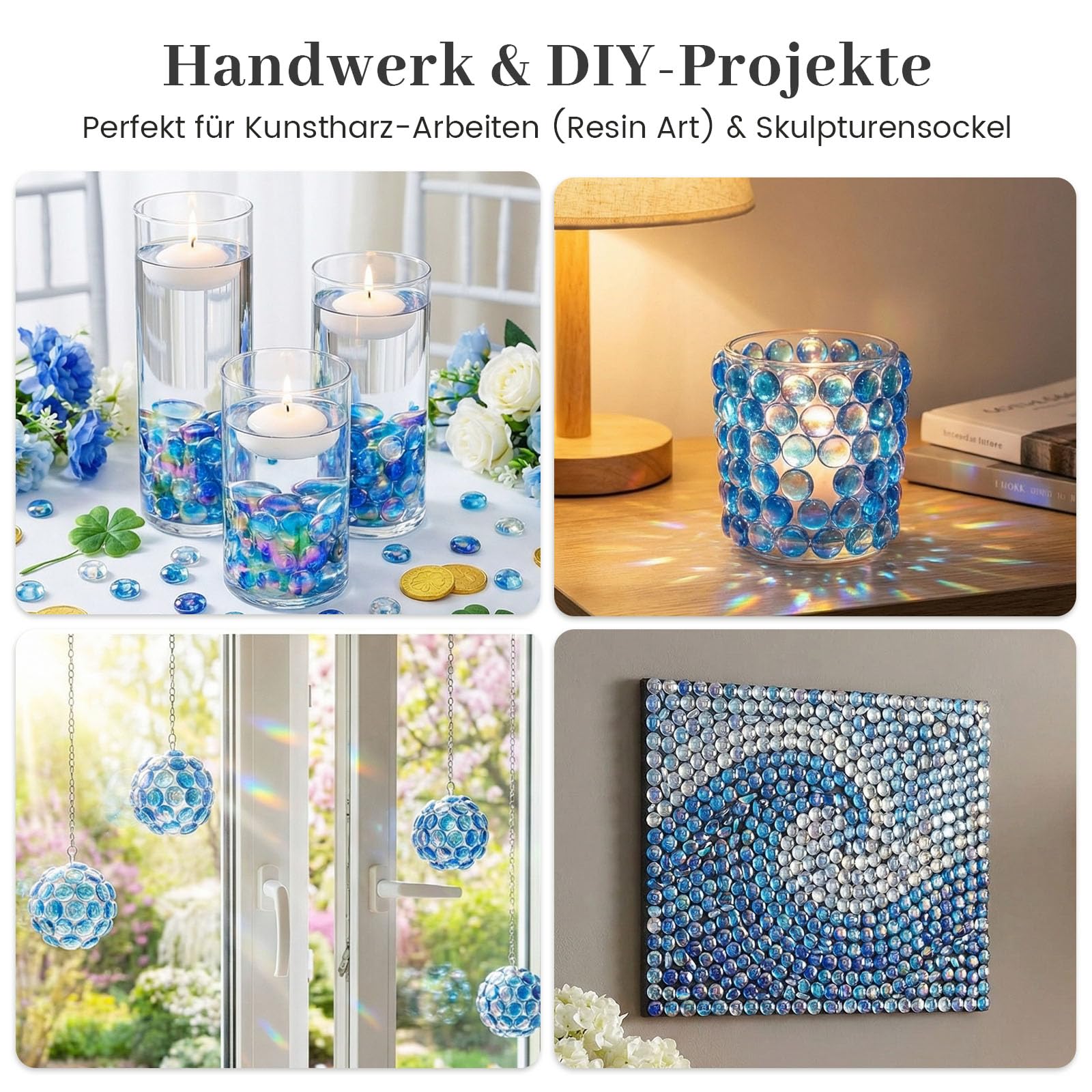 Decoratieve IJsblokjes, ca. 22 stuks | Decoratiematerialen | Productfoto-Accessoires