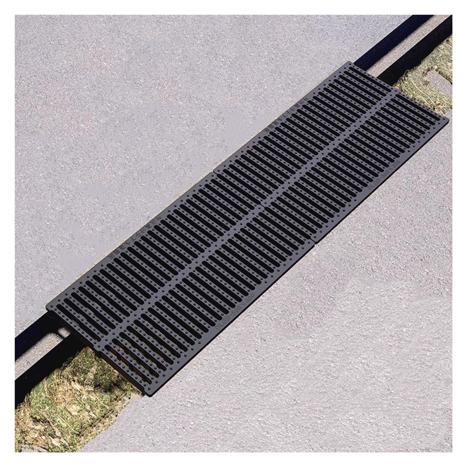 Couvercles de drainage antidérapants en résine pour une évacuation maximale