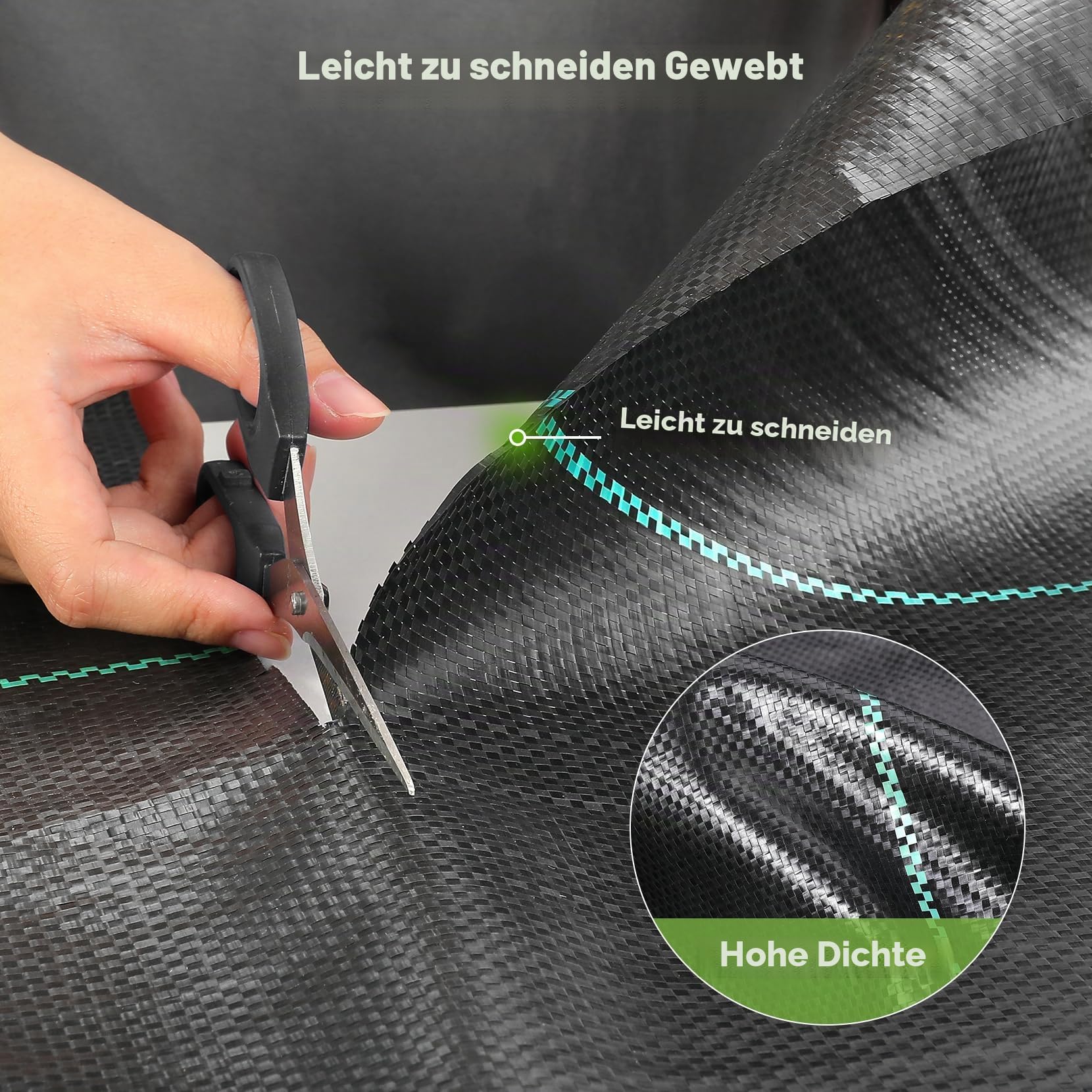 iropro Unkrautvlies Gartenvlies 3m x 10m,30m² Unkrautflies für Garten Unkrautfolie Wasserdurchlässig 90g/m² Reißfestes Unkrautgewebe Rolle Unkrautfolie,Anti Repousse,Hohe UV-Stabilisierung