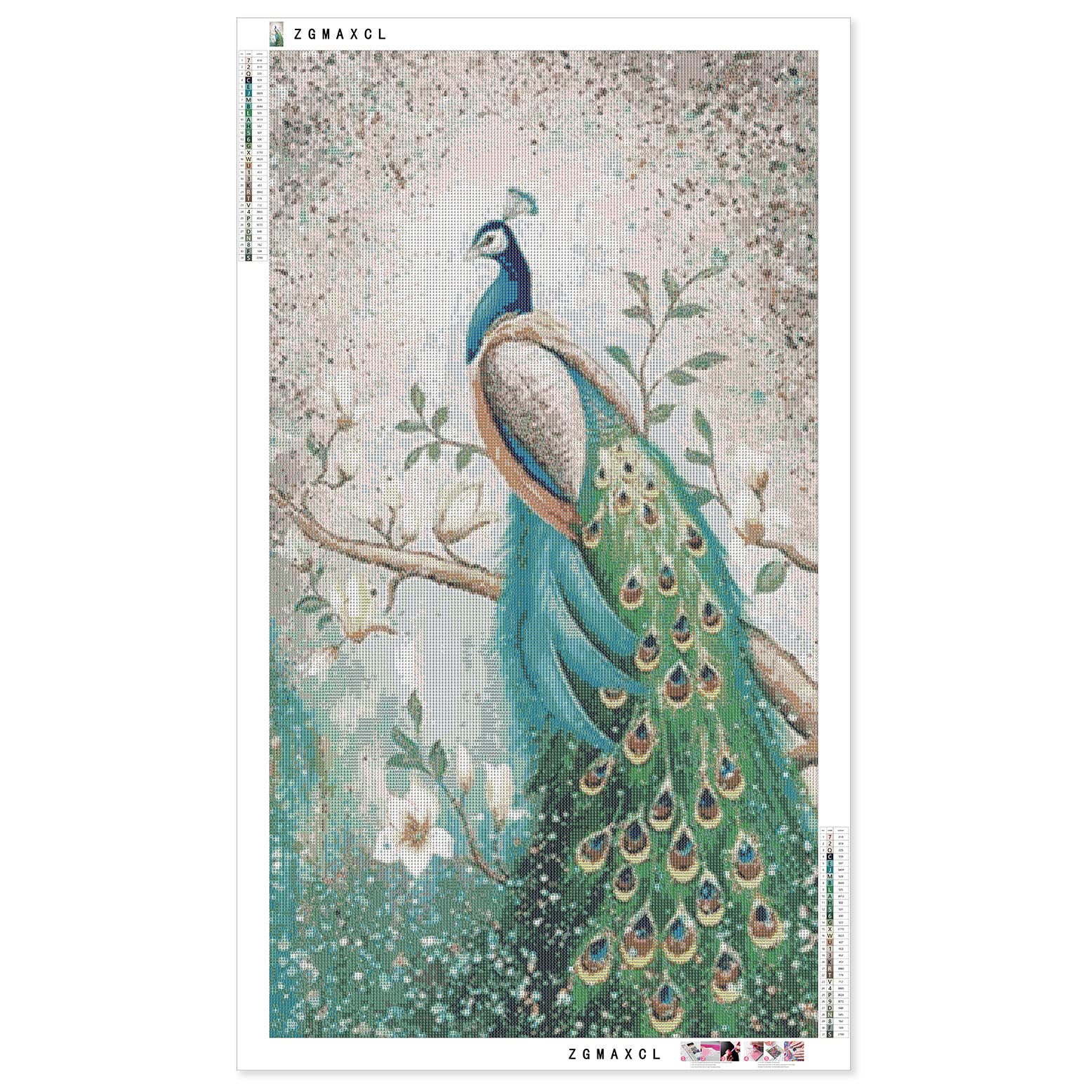 ZGmaxCL DIY Fai da Te 5D Diamond Painting Paesaggio Vulcanico Disegni