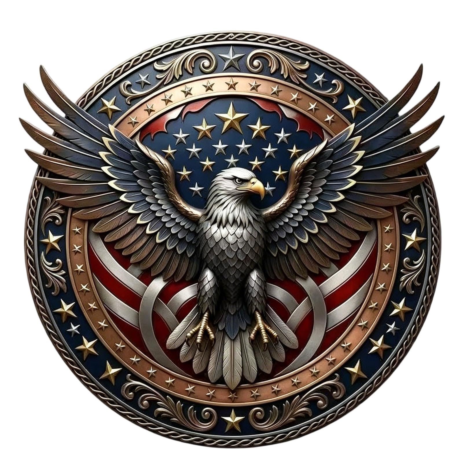 Patriotic Door and Wall Decor for Home Display, Independence Day 250th Anniversary Porch and Entryway Accent Home Patriotic Door Decor July Fourth Decoration Anniversary Accent Front Wall Porch Red