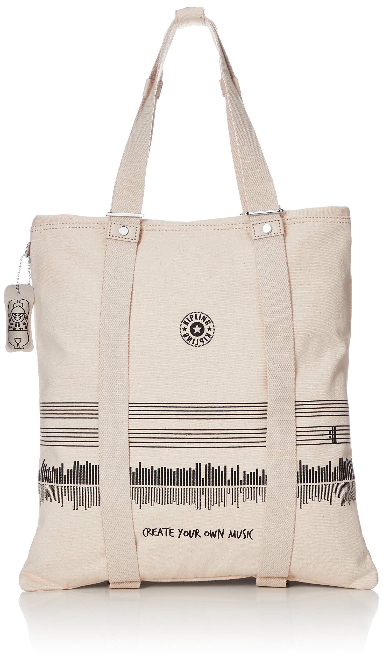 Kipling LOVILIA Medium Backpack Convertible to Handbag and Shoulderbag Music Wave Pr