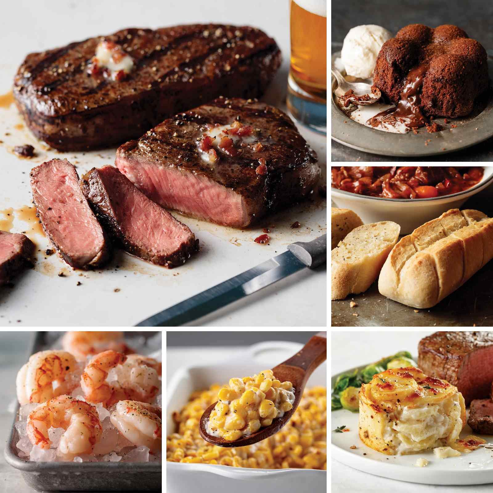 Buy Omaha Steaks Deluxe Ribeye Surf and Turf (Ribeyes, Wild Argentinian