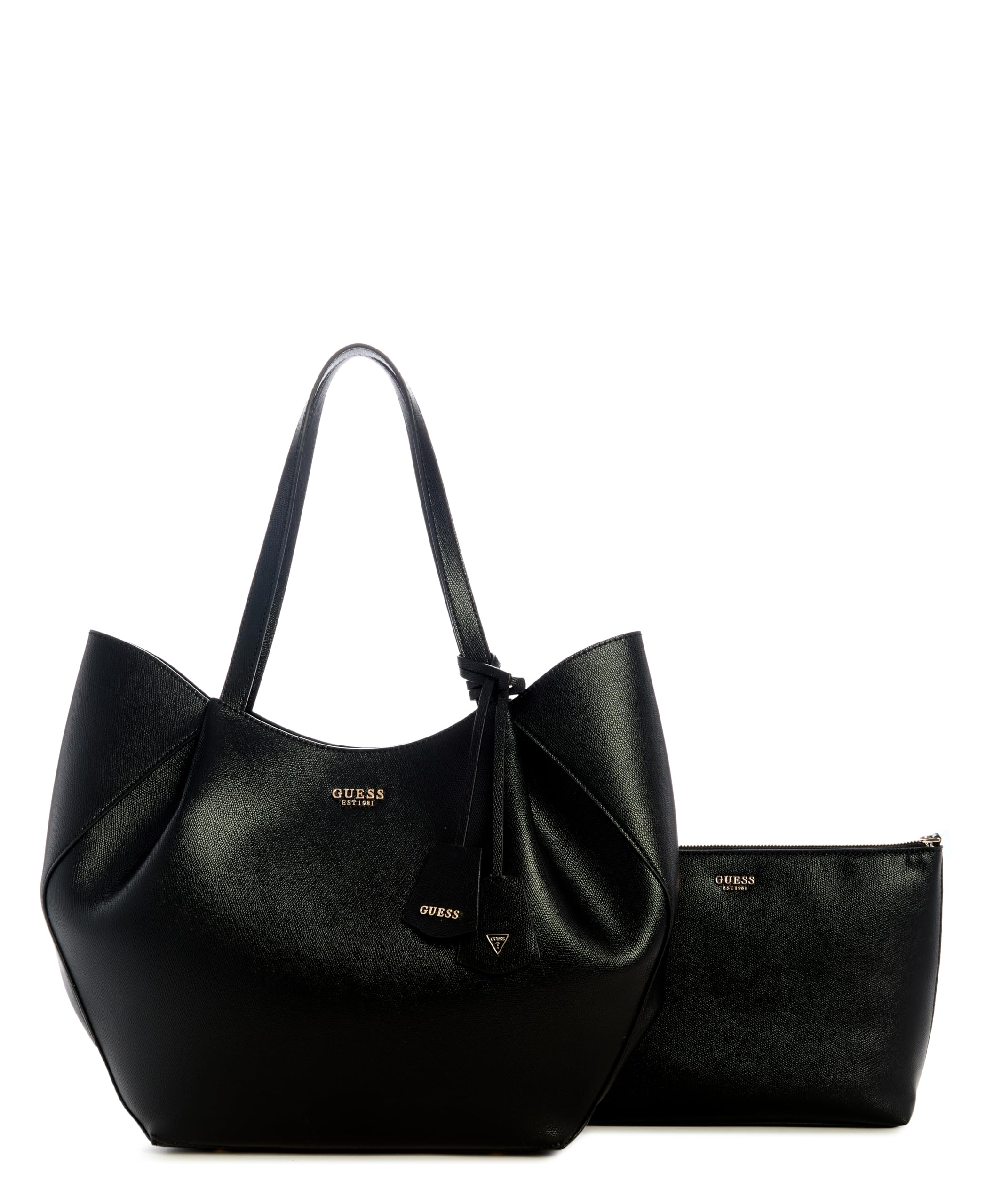 Guess Borsa Shopper Amorette 2 In 1 Tote Bag Black Nero-image