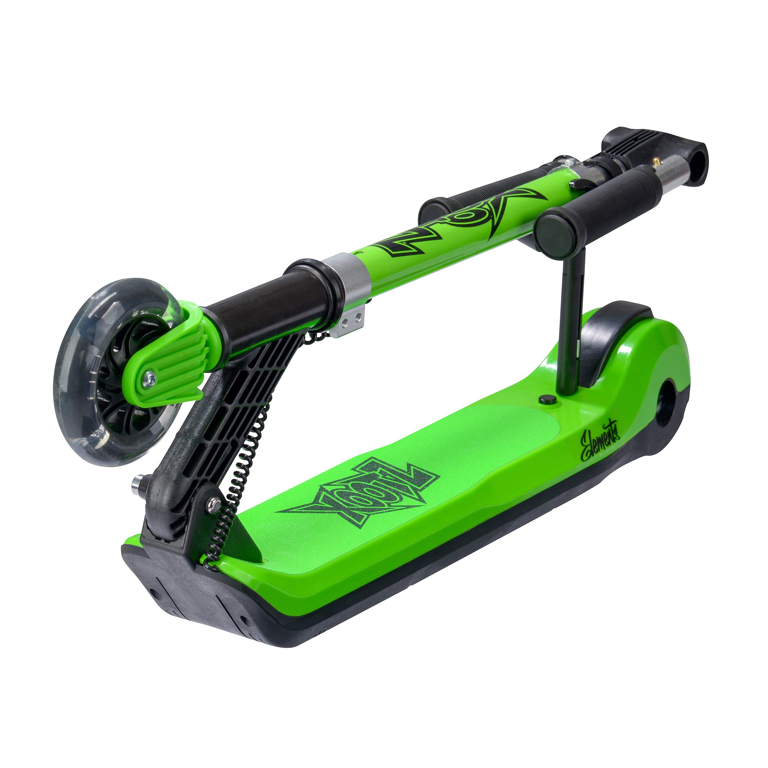 Xootz Kids Elements Electric Folding Scooter with LED Light Up Wheel
