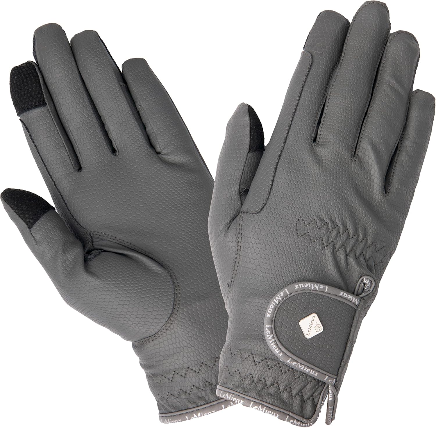 LeMieux Unisex Classic Riding Gloves - Synthetic Leather - Breathable - Anti Slip