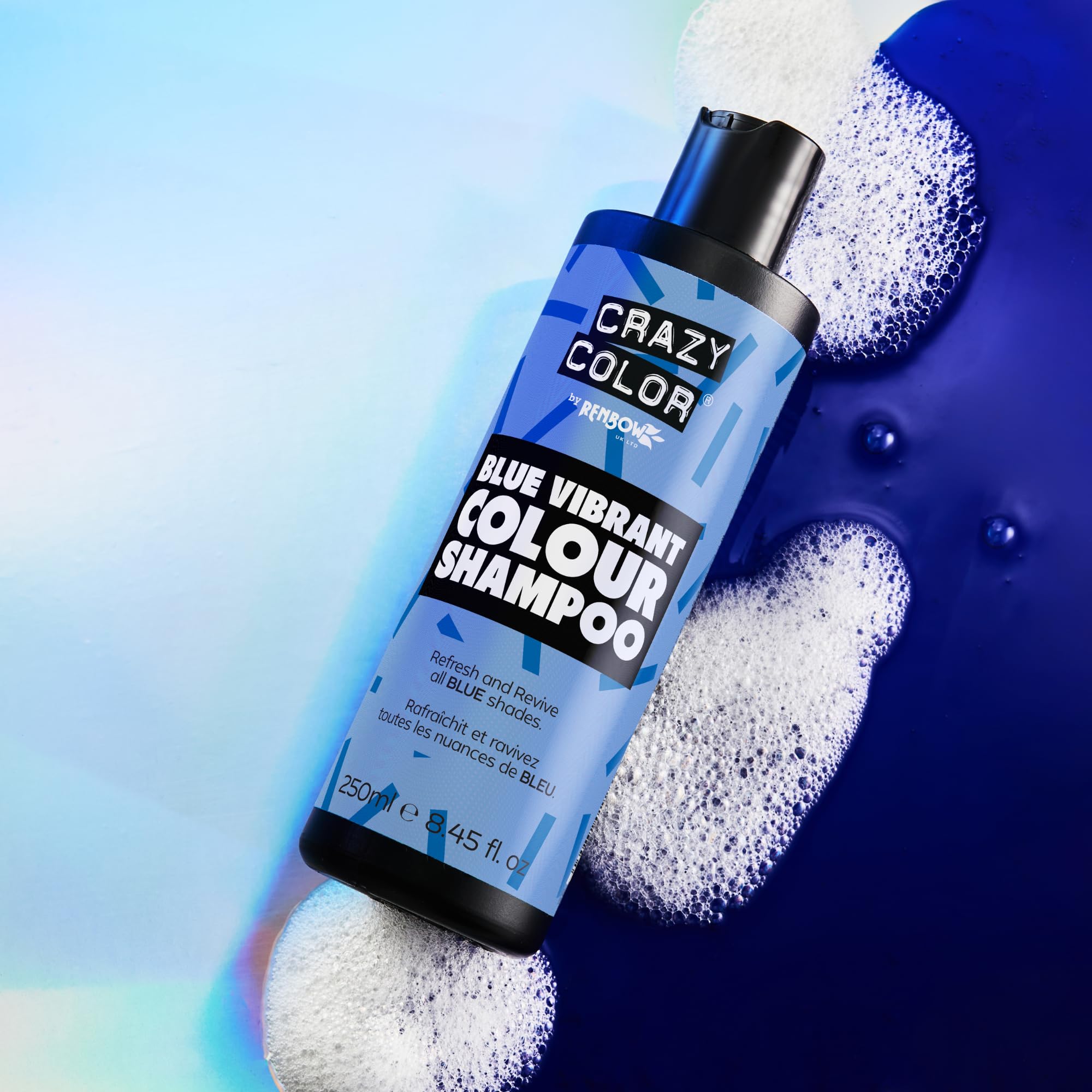 Crazy Color Blue Shampoo for Blue Hair | Maintain, Refresh and