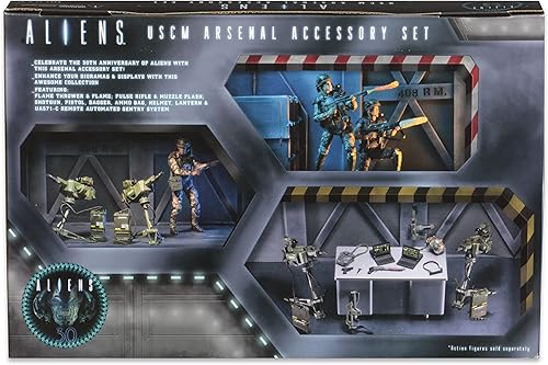 Miniatura 4 de NECA Aliens Uscm Paquete de accesorios, 51630
