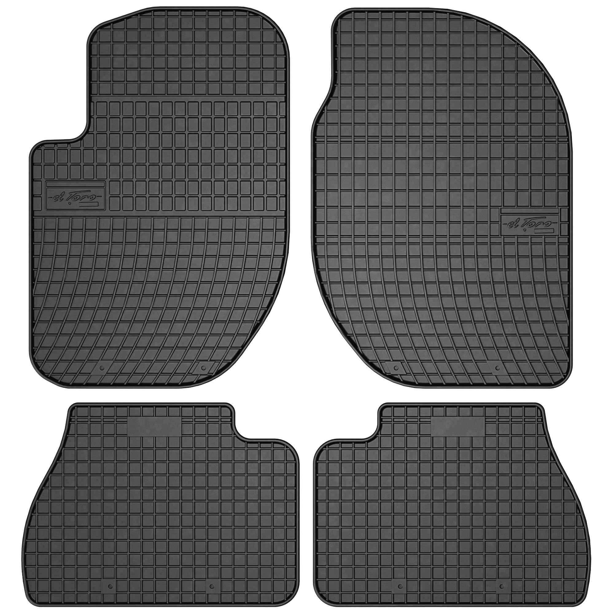 MOTOS Alfombrillas de Goma para Land Rover Freelander I 1997-2006 Mejora tu Comodidad de Viaje con la Alfombrilla Antideslizante para Coche- Alfombrillas de Coche para Varias Estaciones