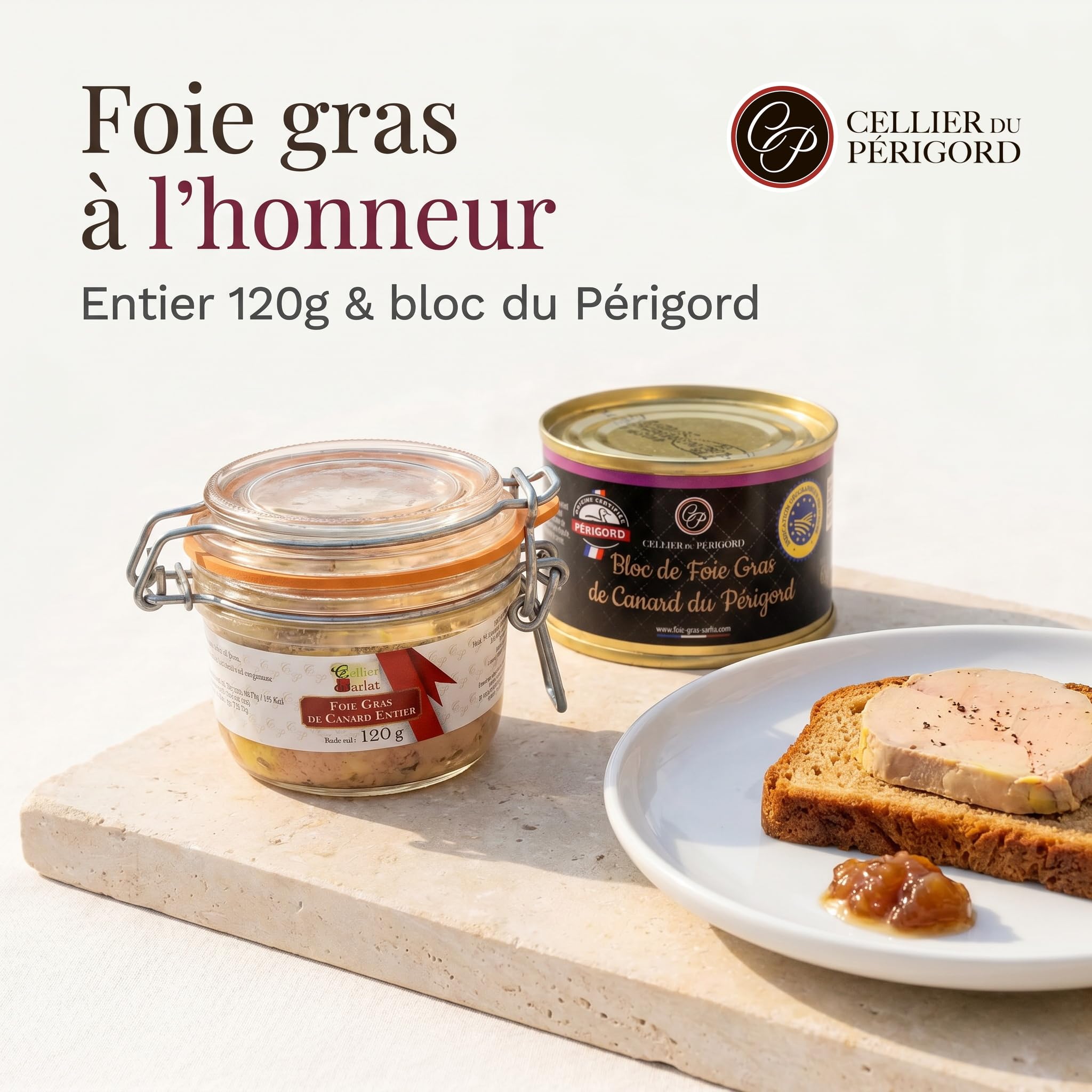Cellier du Périgord Pack Découverte Foie Gras 6 Spécialités