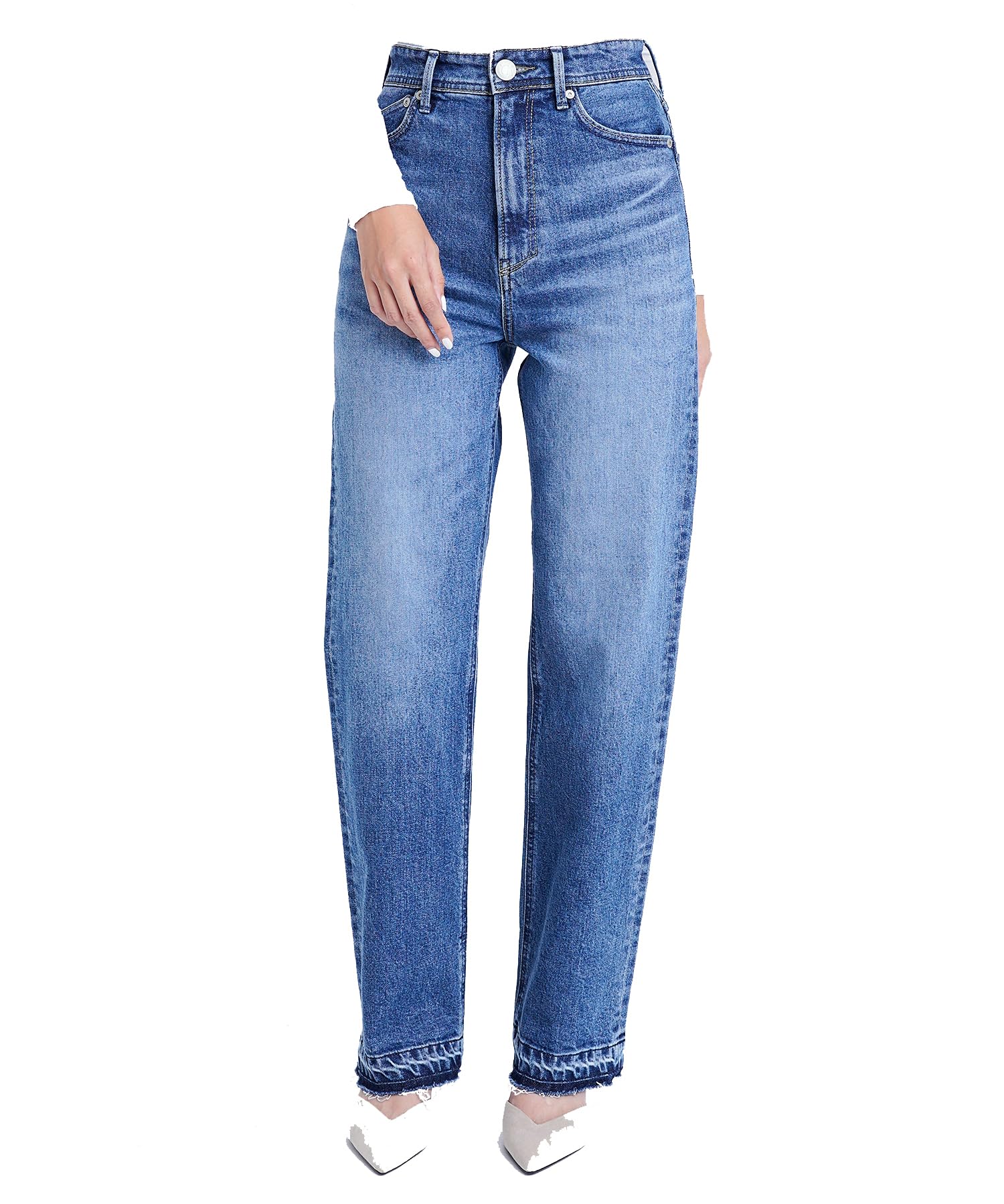 ヤヌークLEA BOYS STRAIGHT OWI デニム22インチ ボーイズストレート