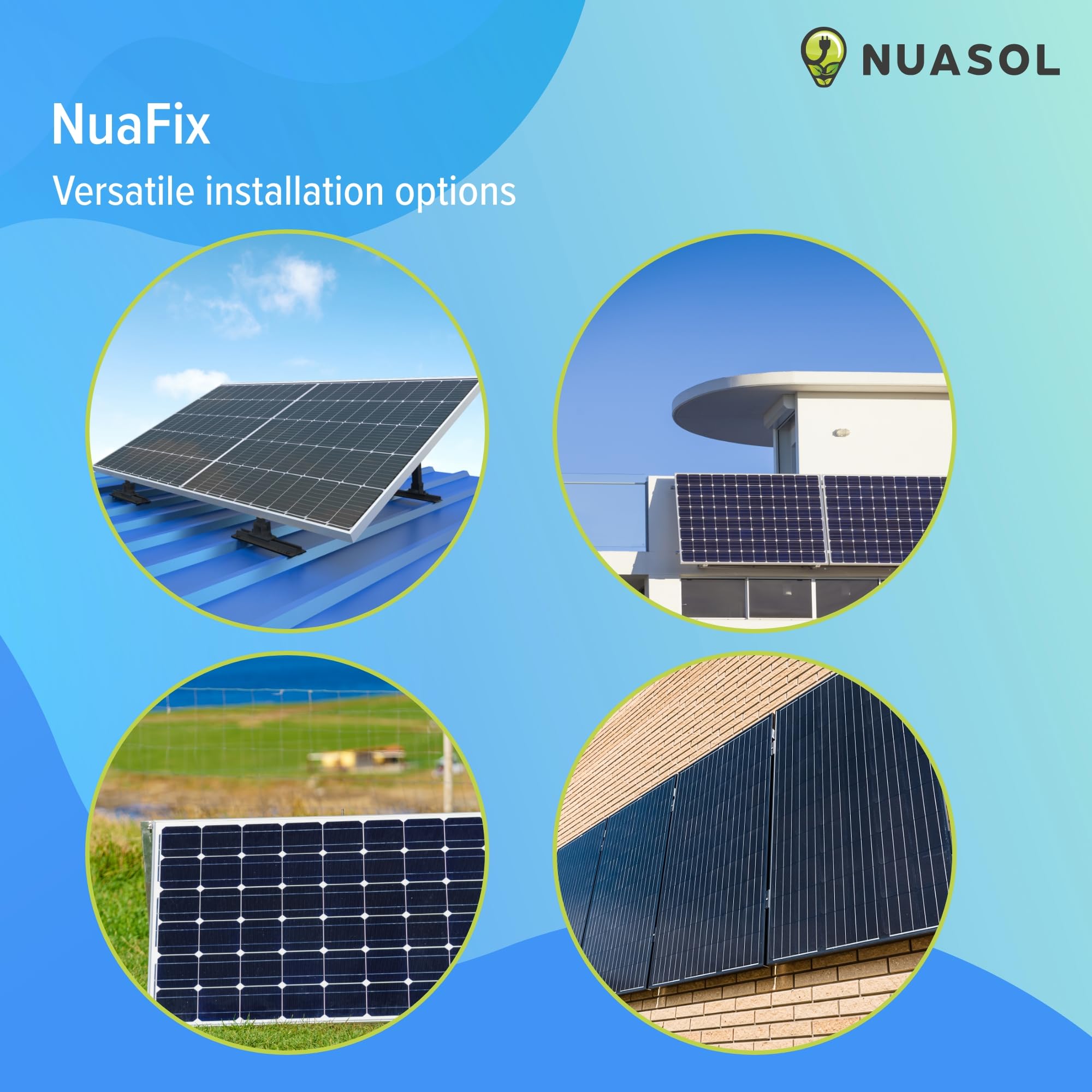 Uchwyt do panelu słonecznego, wspornik do 118 cm, płaski dach PV, moduł solarny | regulowany 0-90° | zestaw | aluminium | materiał montażowy, srebrny