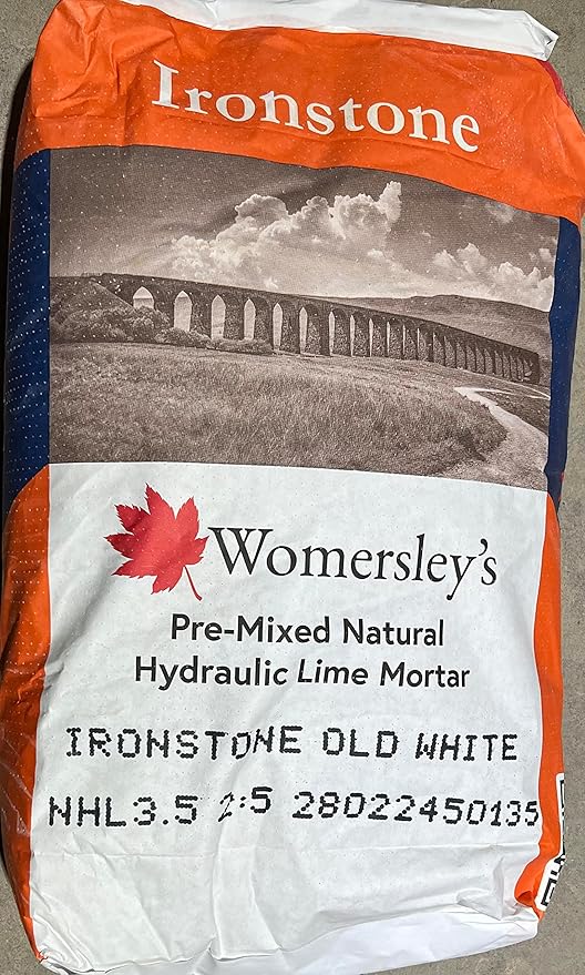 Womersleys Ironstone Old White Mortar NHL 3.5 Based Pre mixed Natural