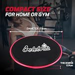 CELEBRITA Core Sliders for Working Out on Carpet Wood and Floor to sculpt your core, Best Sized Non Slip Exercise Sliders Gliding Discs for feet, beachbody strength slides for ab workouts
