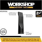Workshop Wet/Dry Vacs WS25003A 2-1/2-Inch Car Nozzle for Wet Dry Shop Vacuum