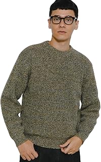 [サニーレーベル] ニット ミックスカラーニットプルオーバー メンズ LAA7-12S006