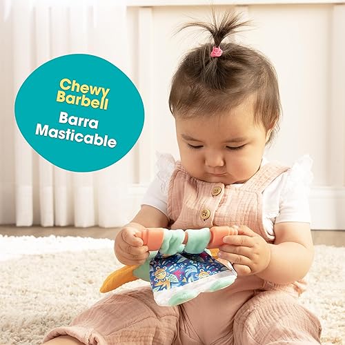 Miniatura 3 de BEBE FUERTE Move & Groove Crinklie Elephant por Robin Arzon - Juguetes para bebés arrugados - Juguetes sensoriales para habilidades motoras finas -