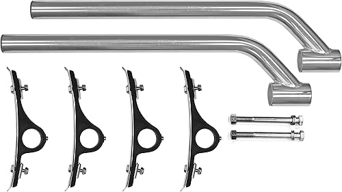 Miniatura 1 de Buyers Products 8591001 - Kit de montaje de guardabarros de un lado, inoxidable, color negro
