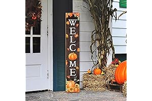 Fall Porch Sign Welcome Sign For Front Porch