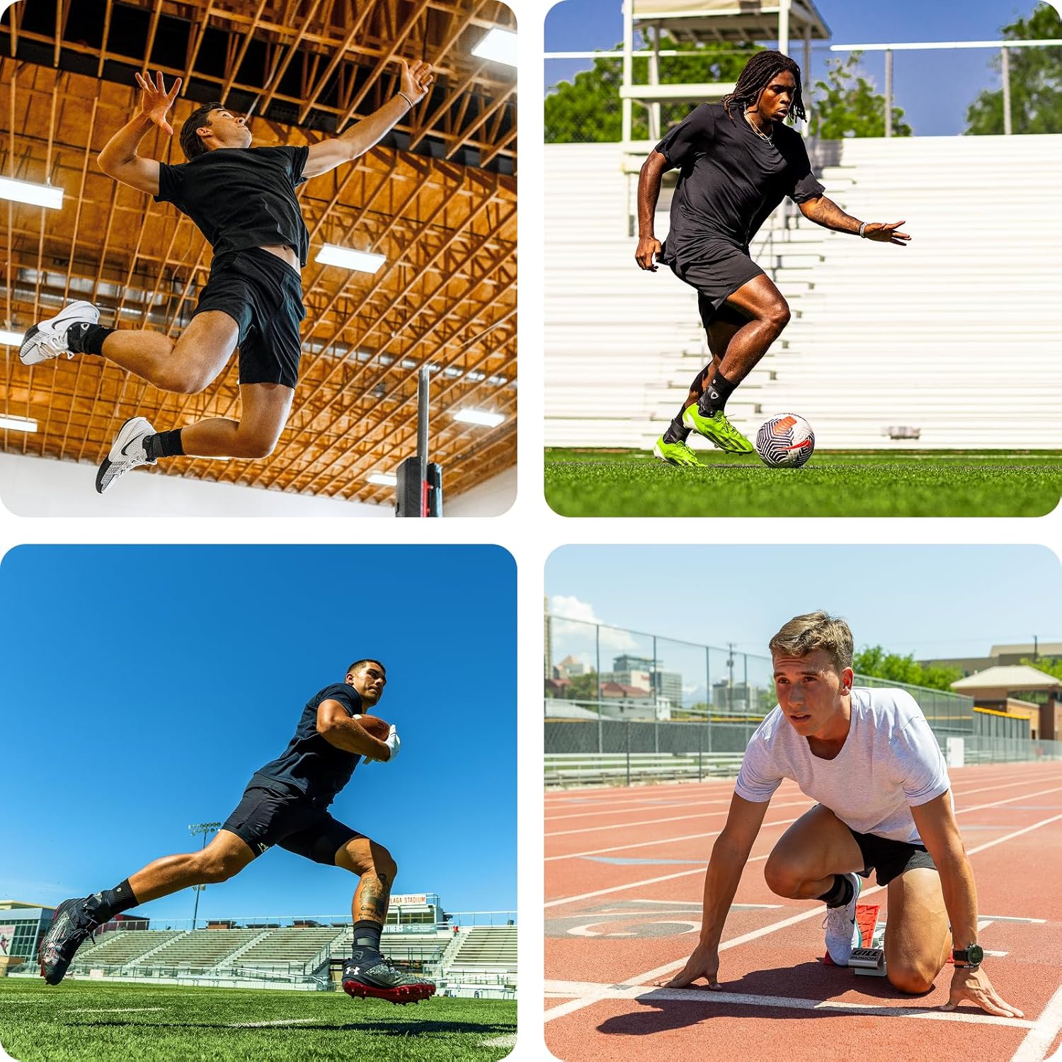 BETTERGUARDS 3.0 Ankle Brace, Ultra-Light Compression Support for Sprains & Injury Recovery, Double Sleeve Wrap for Men & Women, Ideal for Basketball, Soccer & All Sports - Black (L, Right)