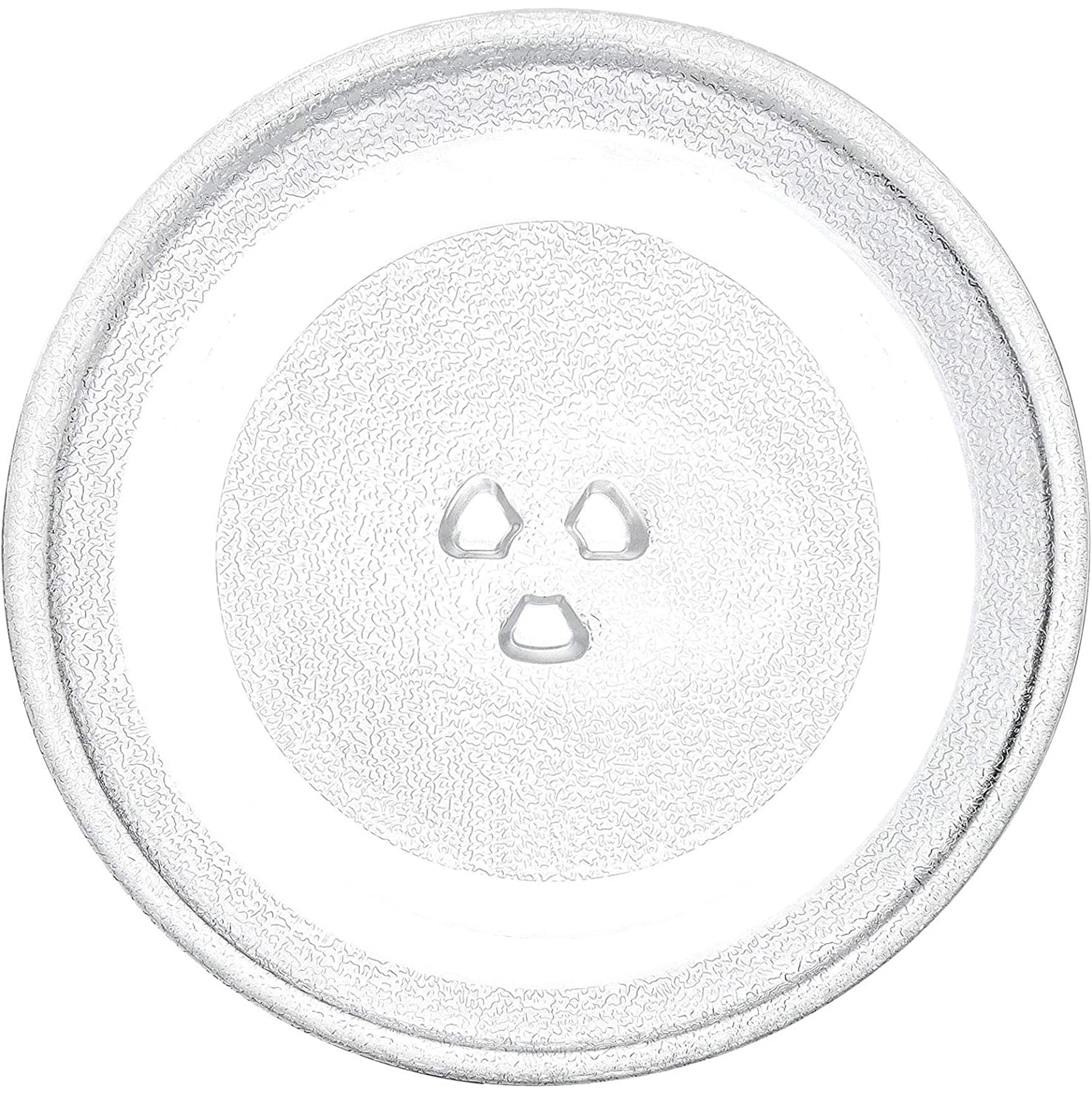 Rubik Microwave Oven Plate Replacement Small (24.5cm) Turntable Glass Tray Dishwasher Safe, Universal Compatibility