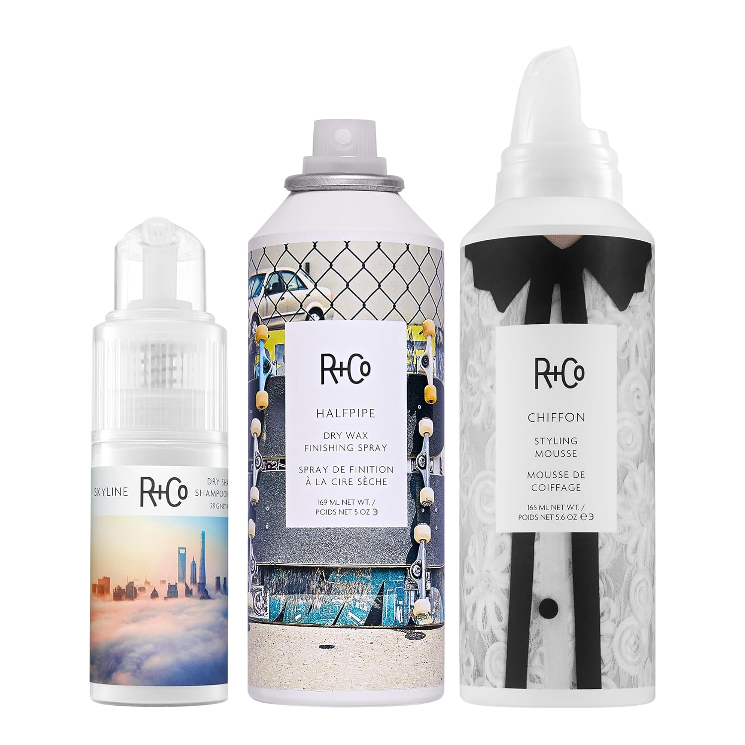 R+Co Skyline Dry Shampoo Powder | Dramatically Refreshes, Weightlessly Conditions + Texture | Vegan + Cruelty-Free | 1.0 Oz