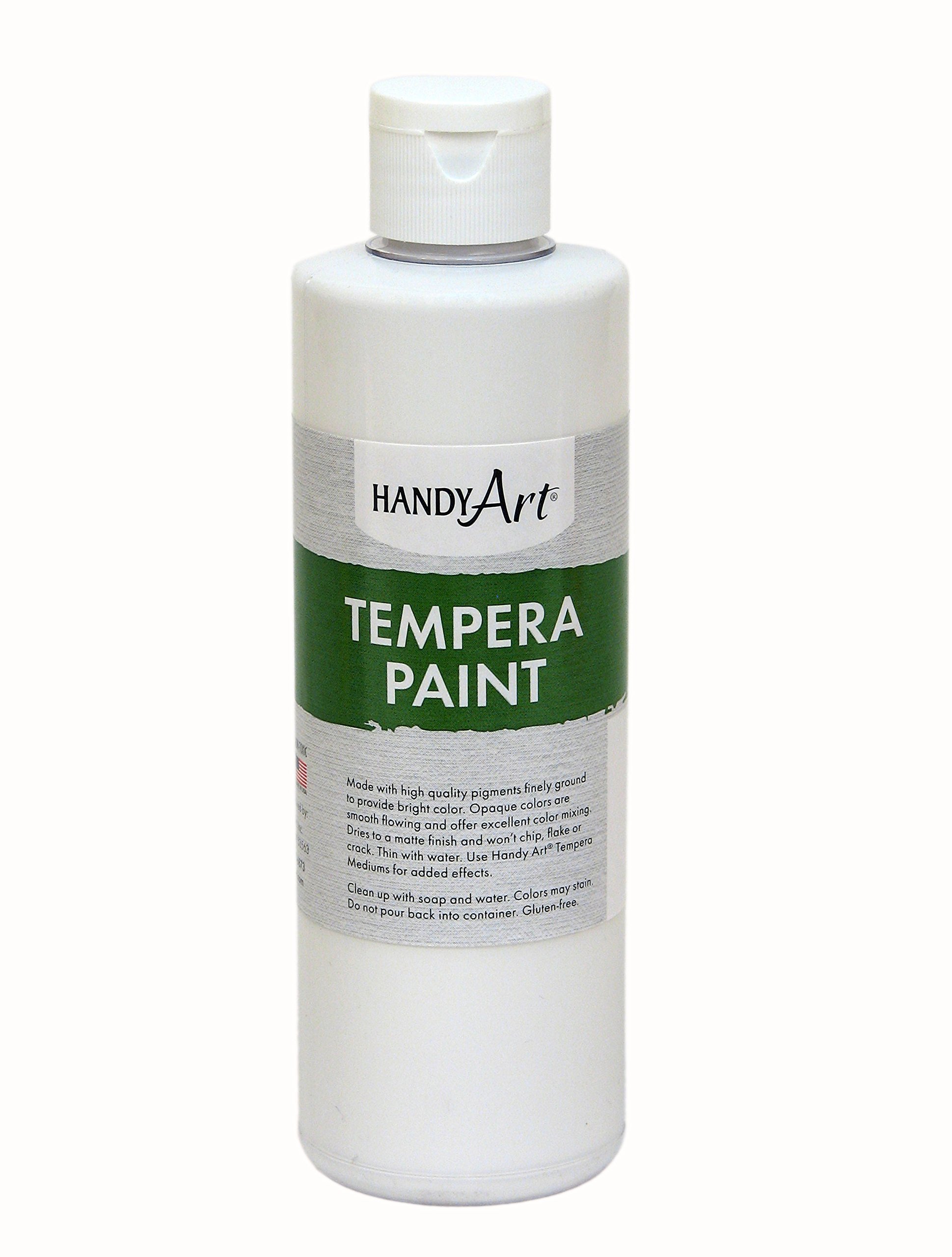 Handy Art Premium Tempera Paint, Blue, 16 oz Pint Bottle — view 10